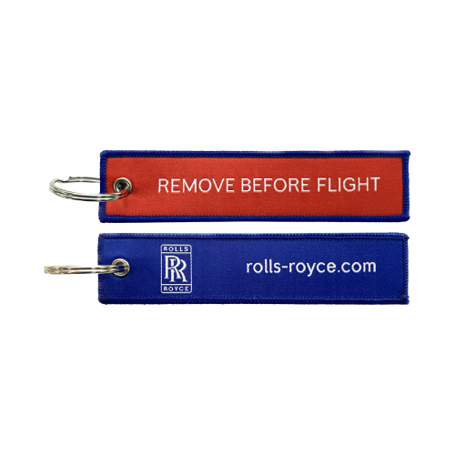 Keyring Tag Rolls Royce Flight