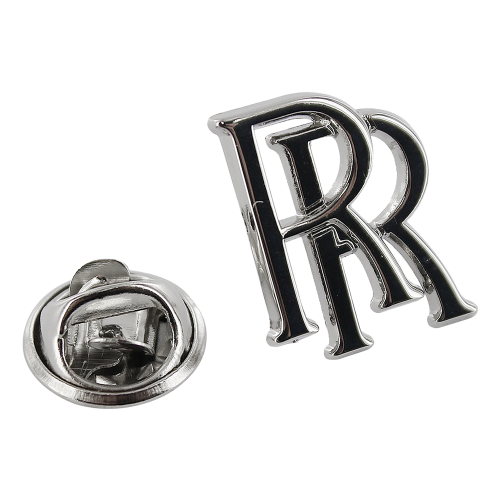 Rolls-Royce monogram pin badge