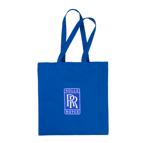 Cotton shopper - royal blue